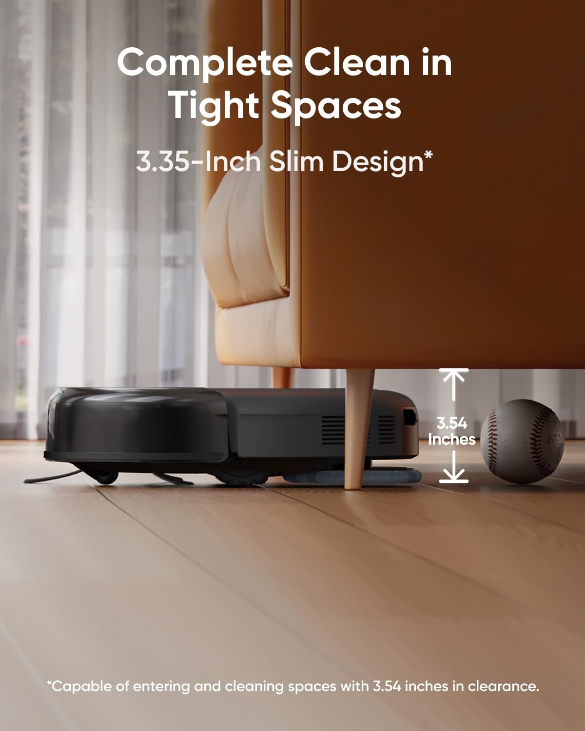 eufy Omni C20 Robot Vacuum & Mop with All-in-One Station, Black (T2280) - Image 2